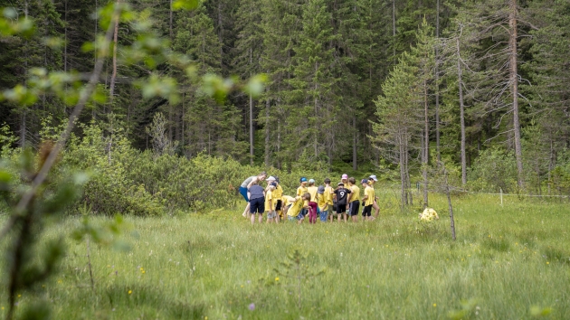 Auch Schlerexkursionen in eine 10.000 Jahre alte Hochmoorlandschaft werden untersttzt - Quelle: shino photography/Laverana GmbH